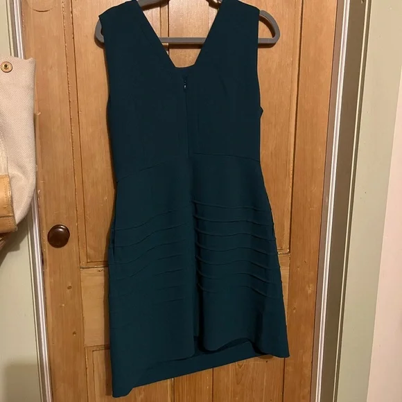 NWOT Madewell Forest Green Dress with Pockets - Picture 3 of 4